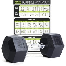 Hexagon Hanteln Gummi 2,5-30kg