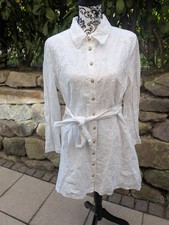 Bluse Kleid Zara XL weiß