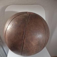 ANTIK Echt Leder Medizinball
