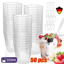 50Pcs Mini Desserttasse