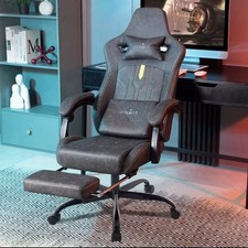 Gamingstuhl Grau Ergonomisch -