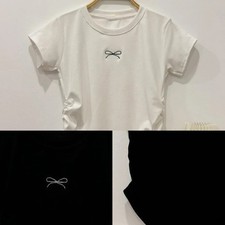 Damen Slim Fit T-Shirt mit