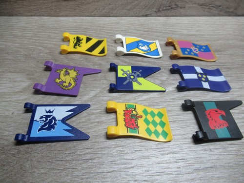 Playmobil zubehör 9x - 9x, fahnen