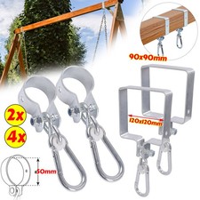 Schaukelhaken Schaukelschelle Karabinerhaken Schaukel Schaukelgerüst Spielturm