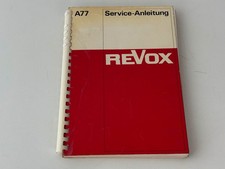Original Revox A 77 Service