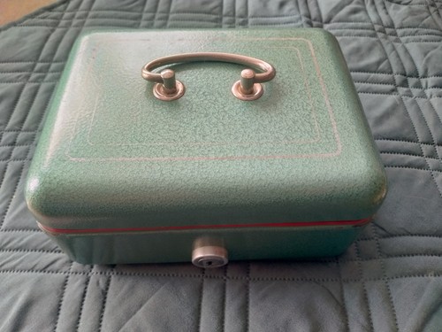Alte geldkassette schwer - ,