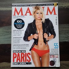 ♡ Maxim 04/2008, OVP, eingeschweißt, Rar, Paris Hilton, Männermagazin, Erotik