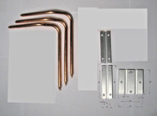 Heatpipe Wärmerohr  3 Stück 6x220mm  Heatspreader Kühlerkit mit Wärmerohrbrikett