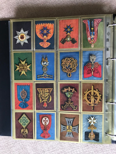 Sammelbilder vor 1945 orden - vor,