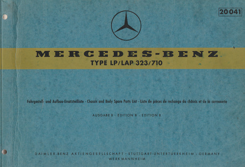 Mercedes benz type lap 323 - benz, lp