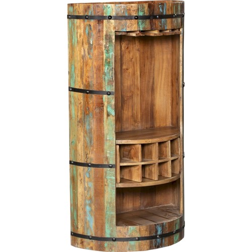 Barschrank holz recycelt - barschrank,