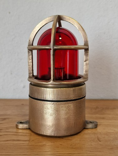 Vintage bunkerlampe - vintage,