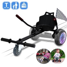 Kartsitz Aufsatz 68-94 cm 5.5kg Hoverboard Balance Kit Gokart Sitz Schwarz