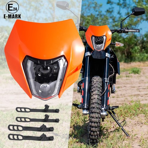 Led scheinwerfer orange - scheinwerfer, maske