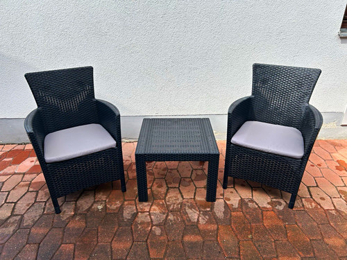 Tlg balkon set - balkon-set, polyrattan