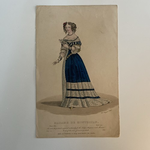 Antiker kupferstich von - von, madame