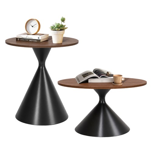 Couchtisch 2er set - rund, 70
