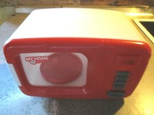 Mikrowellenherd für Puppenküche/Puppenhaus funktioniert  ca.31x13 cm