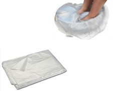 BADEWANNENABDECKTASCHEN FÜR PEDIKÜRE AUS KARTON KONF. 100 Stück