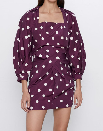 Zara taft minirock und - zara, taft-minirock