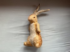 Alter sehr großer Stoffhase Hase Plüschtier Teddy wie Steif Fünfziger Jahre 