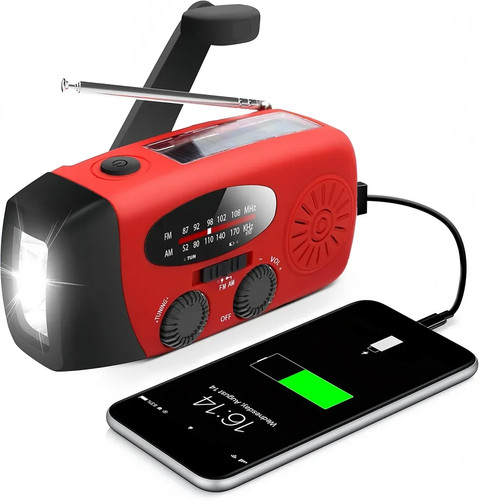 Solar notfallradio - notfallradio, am/fm