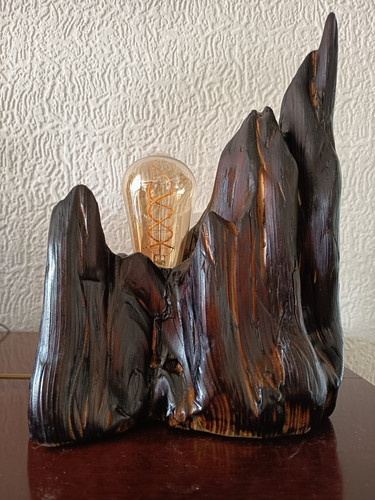 Rustikale tischlampe aus - tischlampe,