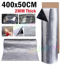 2mm Alubutyl 50x400cm Dämmmatte selbstklebend Anti Dröhn Matte Auto KFZ Dämmung