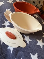 Tupperware Thermo-Duo Sauciere 550 ml / 400ml, beige