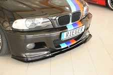 Rieger Spoilerlippe Lippe Schwert passend für BMW E46 M3 00088312 SCHWARZ GLANZ