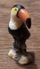 Kleine Dekofigur Tukan Miniatur Vogel