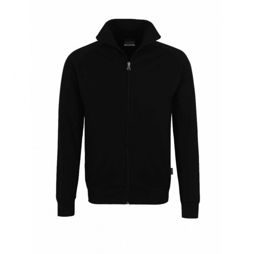Sweatjacke college schwarz - schwarz, gr