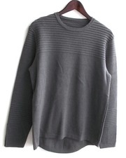 Damen Trachten Pullover Strick dunkelgrau ca. Gr. 42