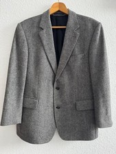•	Burberry Jackett Bennet-S | Gr. 52–54 | Fischgrät | Schurwolle