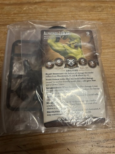 Malifaux alphonse leblanc - malifaux,
