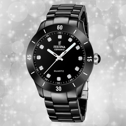 Festina damenuhr keramik - festina,