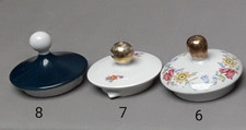 Ersatz Kaffee-Kannendeckel Porzellan 8 verschiedene Größen und Modelle S 612