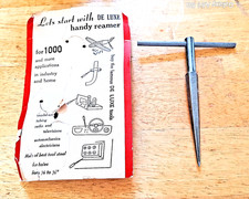 Vintage De Lux Tools Hand