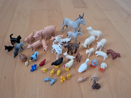 Playmobil bauernhof tiere - ,