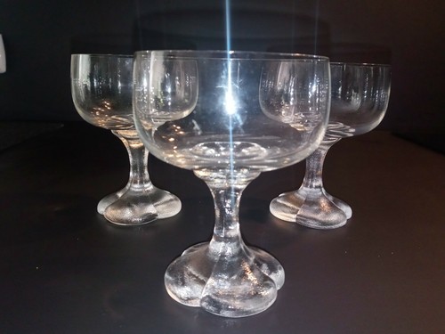 Drei weingläser mid century - drei,
