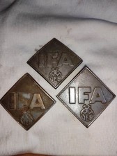 5 St DDR Original Oldtimer Kühlerplakette Typenschild Emblem VEB IFA F9 ADMV 
