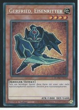 YU GI OH GERFRIED EISENRITTER  BLMM-DE004  SECRET RARE 1.AUFLAGE
