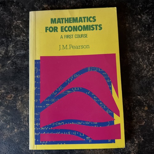 Mathematics for economists a - economists:,