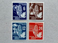 DDR Briefmarken 1950, Mi.-Nr.: 276 - 279, erkämpft den Frieden, postfrisch** !!!
