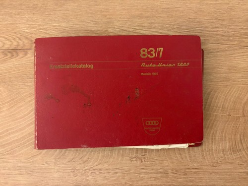 Ersatzteilkatalog auto union - auto,