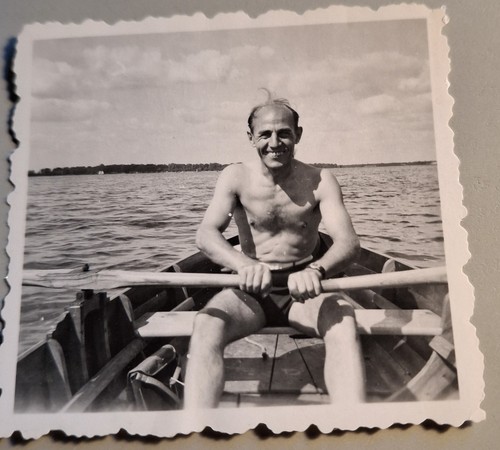 Altes foto vintage junger mann - foto,