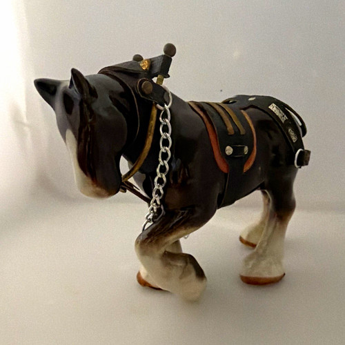 Vintage keramik auenland pferd - vintage,
