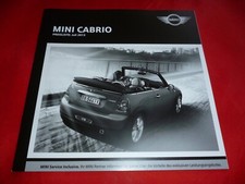 MINI Cabrio R57 One Cooper Cooper S John Cooper Works Preisliste von Juli 2013