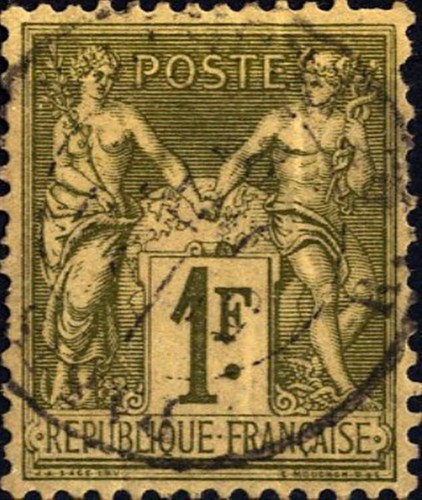 Frankreich 1876 typ - frankreich, 1876/81