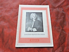 BACH Ausgewählte Werke Noten für Klavier (Inhalt siehe Beschreibung)